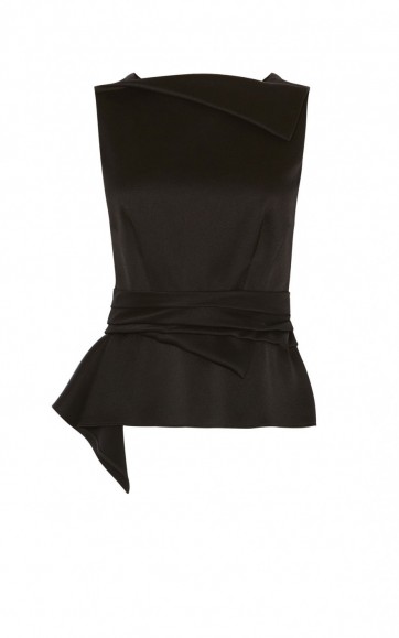 Karen Millen origami top in black ~ occasion tops ~ evening wear ~ chic occasion fashion