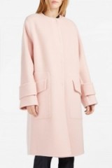 ROKSANDA Cavani Coat light pink ~ luxe winter coats ~ chic designer outerwear