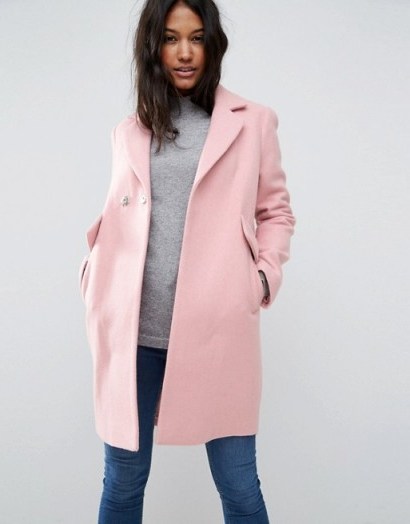 ASOS Slim Coat with Pocket Detail fine design and style! - flipped