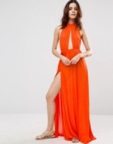 ASOS Slinky Maxi Beach Dress with Plait Strap love the colour and shape