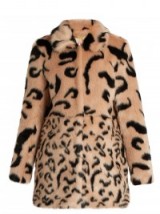 SHRIMPS Lassie faux-fur coat in blush pink. Luxe coats | chic outerwear | luxury winter fashion