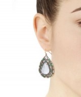 NAK ARMSTRONG Teardrop Earrings ~ large drop earrings ~ statement jewellery ~ gemstone jewelry ~ colour gemstones
