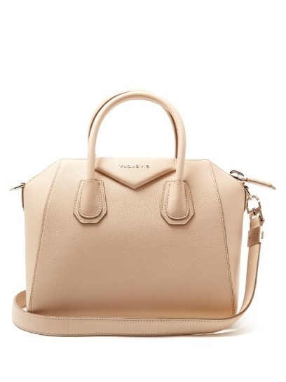 GIVENCHY Antigona small nude leather tote ~ effortlessly stylish bags ~ chic handbags ~ designer accessories ~ effortless style ~ chic look - flipped
