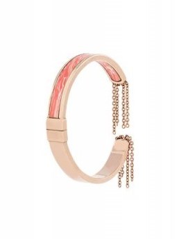 BEX ROX Celeste Friendship bracelet ~ rose gold tone bracelets ~ chic bangles ~ designer fashion jewellery ~ coral cuffs - flipped