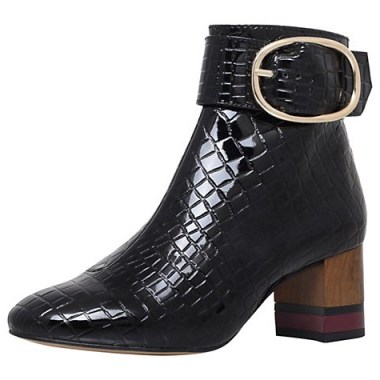 KG by Kurt Geiger Ringo Black Ankle Boots – winter footwear – fashion & style - flipped