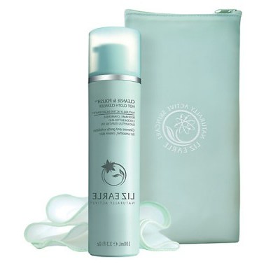 Liz Earle Cleanse & Polish™ Hot Cloth Cleanser, 100ml with 2 Muslin Cloths – great facial cleansers – skin cleansing products – face cleanser - flipped