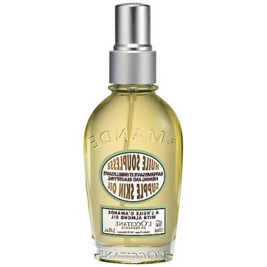 L’Occitane Almond Supple Skin Oil, 100ml – great body products – gorgeous smelling body oils – firmer smoother skin - flipped