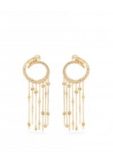 MAURIZIO PINTALDI Diamond & rose-gold earrings ~ statement jewellery ~ luxe accessories ~ fine luxury jewelry ~ white diamonds ~ drop occasion earrings