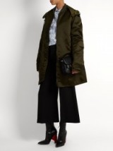 ACNE STUDIOS Lexi khaki green padded coat. Casual style | luxe coats | cool fashion | stylish designer clothing