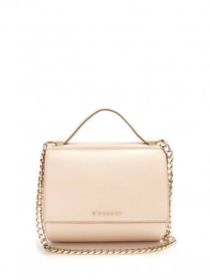 GIVENCHY Pandora box leather cross-body bag ~ luxe accessories ~ luxury bags ~ pale pink designer handbags ~ feminine style