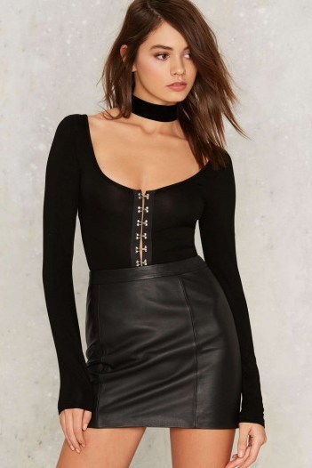 Silly Love Songs Plunging Bodysuit nastygal looks great! - flipped