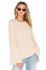 ELIZABETH AND JAMES ~ BAKER PULLOVER in camel. Knitted luxe | casual chic sweaters | luxury style knitwear | stylish jumpers