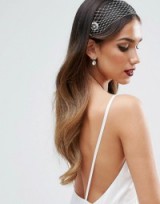 ASOS Wedding Jewel Net Hair Comb – lovely!