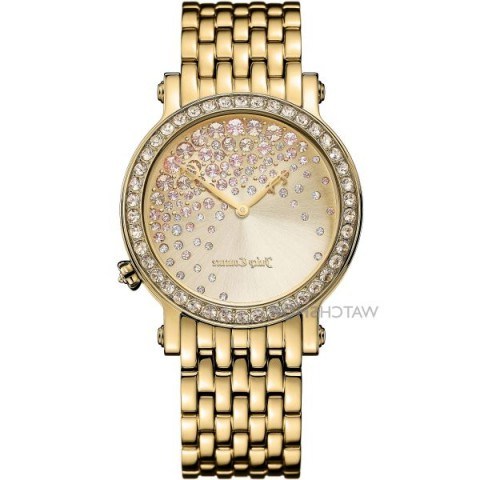 JUICY COUTURE LADIES’ LA LUXE WATCH ~ crystal embellished watches ~ bling accessories - flipped