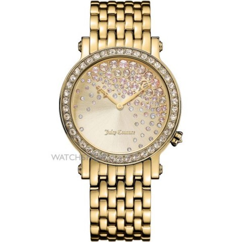 JUICY COUTURE LADIES’ LA LUXE WATCH ~ crystal embellished watches ~ bling accessories
