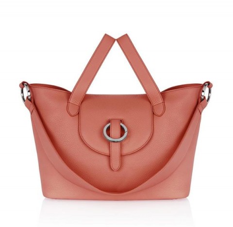 meli melo rose thela medium persimonio bag – luxe style leather handbags