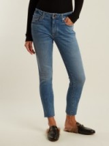 KHAITE Alissa mid-rise slim-leg boyfriend jeans