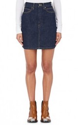 CALVIN KLEIN 205W39NYC Denim Miniskirt | indigo-blue mini skirts