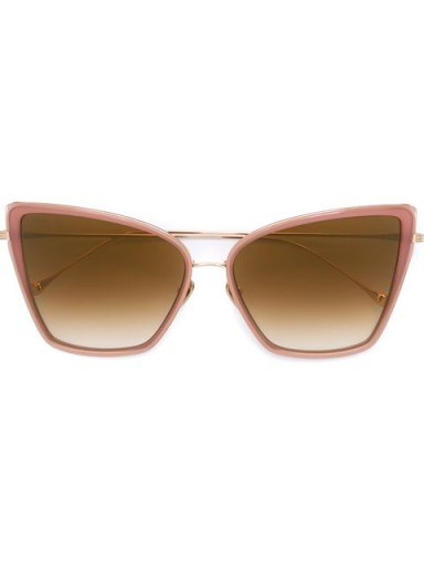 Demi Lovato style sunglasses worn on Instagram, 23 June 2017, Sunbird by Dita (the singer wore a clear rim version). Celebrity eyewear | star style accessories - flipped