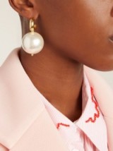 SIMONE ROCHA Faux-pearl drop earring