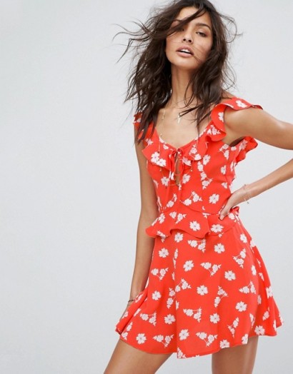 Flynn Skye Mimi Ruffle Mini Dress – ruffled summer dresses