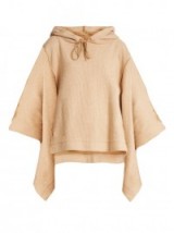 SEE BY CHLOÉ Hooded cotton-blend poncho