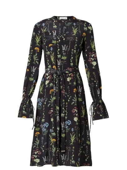 ALTUZARRA Leighton floral-print long-sleeved midi dress - flipped