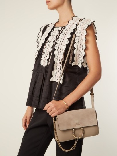 ISABEL MARANT Nandy sleeveless lace-trimmed woven top - flipped