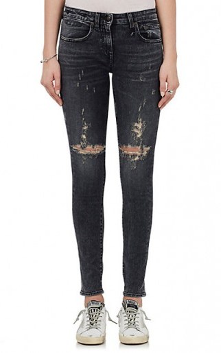R13 Kate Skinny Distressed Jeans - flipped