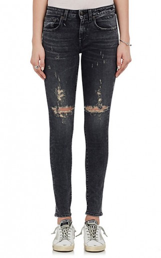 R13 Kate Skinny Distressed Jeans