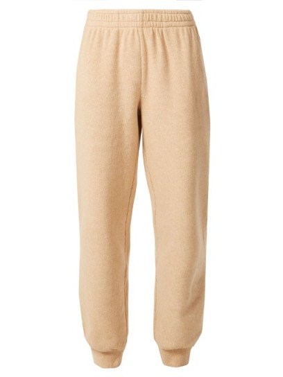 SEE BY CHLOÉ Relaxed-leg cotton-blend track pants - flipped