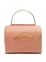 ROKSANDA Signature leather bowling bag – chic blush-pink bags
