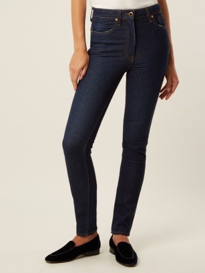 KHAITE Vanessa high-rise skinny-leg jeans - flipped