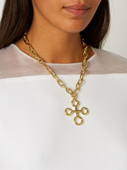 CHUFY X Aracano Southern Cross gold-plated necklace ~ statement necklaces - flipped