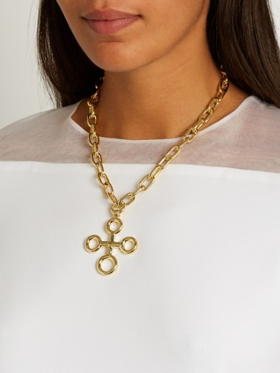 CHUFY X Aracano Southern Cross gold-plated necklace ~ statement necklaces