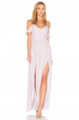 Amanda Uprichard wren maxi ~ long lilac dresses