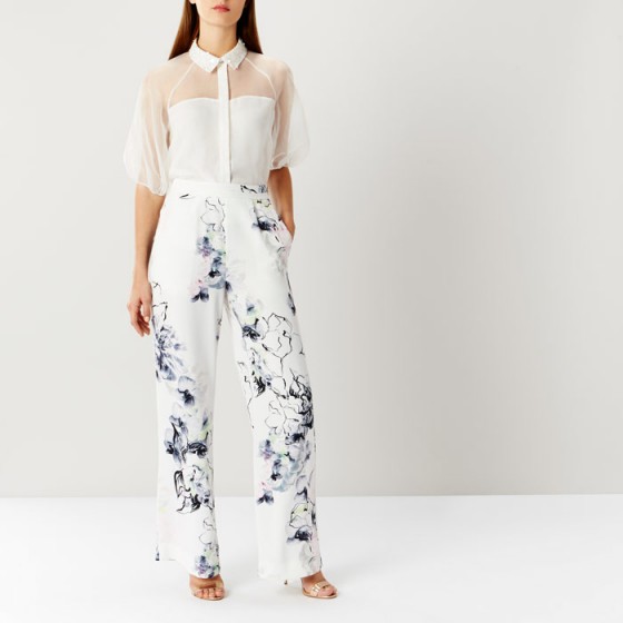 COAST Amber Printed Trouser ~ floral trousers