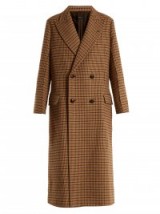 JOSEPH Arlon hound’s-tooth double-breasted coat ~ long length classic coats ~ autumn/winter outerwear