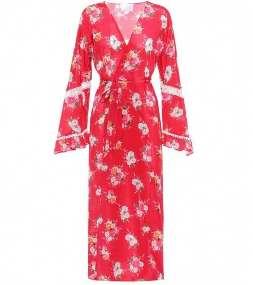 ATHENA PROCOPIOU Gypsy Soul printed silk kimono - flipped