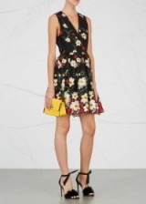 ALICE + OLIVIA Becca floral-embroidered tulle dress