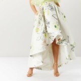 COAST Botanical High Low Skirt ~ floral occasion skirts