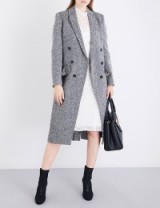 BURBERRY Trentwood Donegal herringbone wool-tweed coat ~ smart winter coats