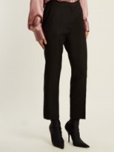 HAIDER ACKERMANN Calder slim-leg wool trousers ~ black pants ~ classic style