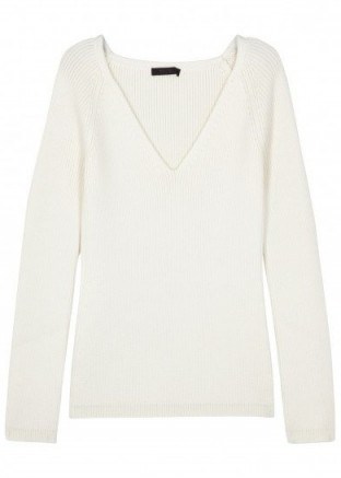 THE ROW Candice ribbed wool jumper - flipped