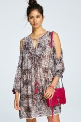 REBECCA MINKOFF CAPPY DRESS | cold shoulder summer dresses