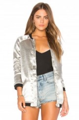 Capulet LOUISE BOMBER | silver jackets