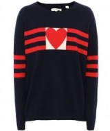 CHINTI & PARKER Cashmere Love Heart Jumper | jumpers | knitwear