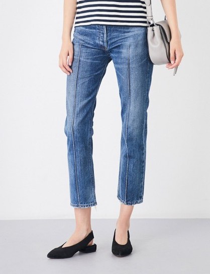 CITIZENS OF HUMANITY Gia slim-fit cropped high-rise jeans - flipped