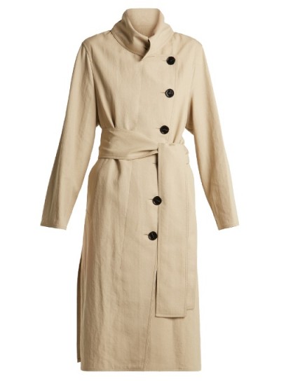ACNE STUDIOS Creda lightweight trench coat / lightweight winter coats