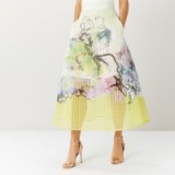 COAST Daisy Mesh Skirt ~ sheer floral skirts